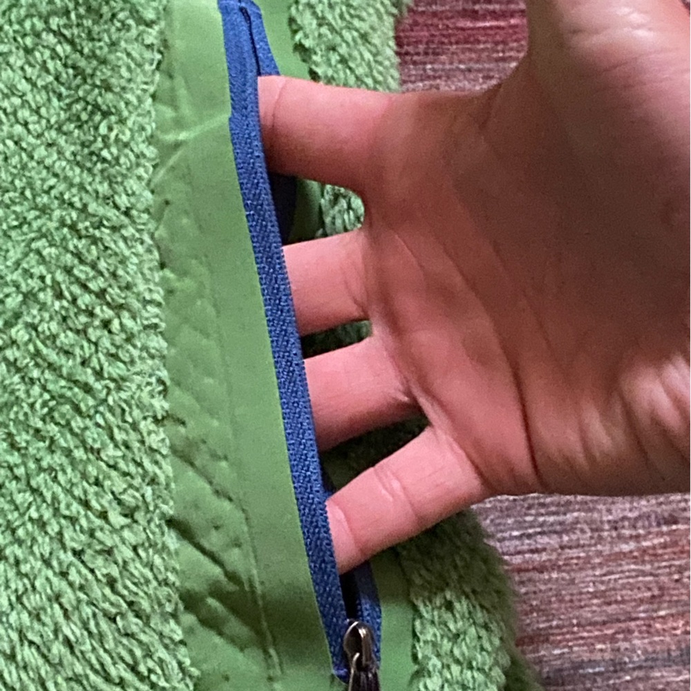 Patagonia Polartec Soft Green Vest Sz Women’s M Medium - Picture 10 of 11
